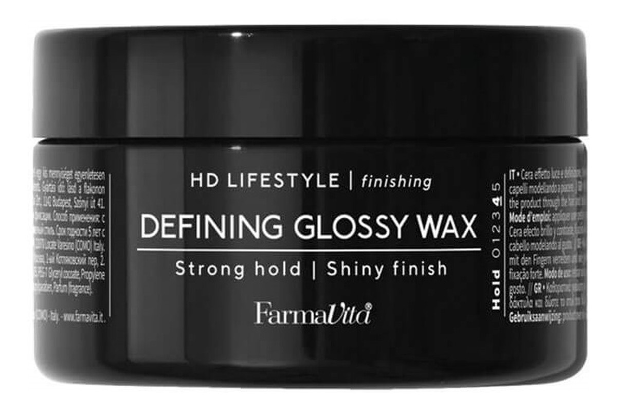 Hd lifestyle defining glossy wax nabłyszczający wosk do stylizacji włosów