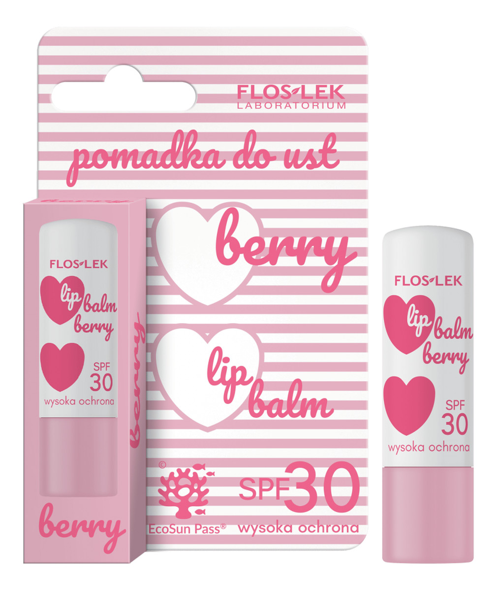 Berry SPF 30 pomadka do ust