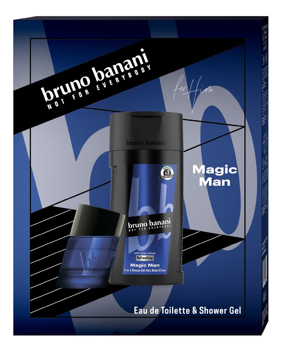 Zestaw bruno ban magic man-edt30 +sg250
