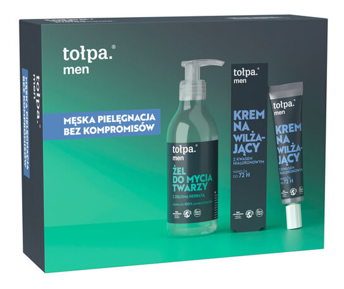 Zestaw prezentowy Żel do mycia twarzy 195 ml + Krem nawilżający 40ml