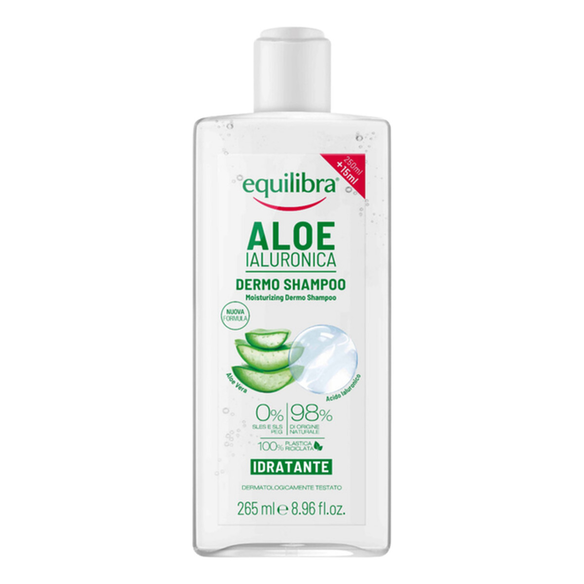 Equilibra Aloes Szampon Do Włosów 250ml