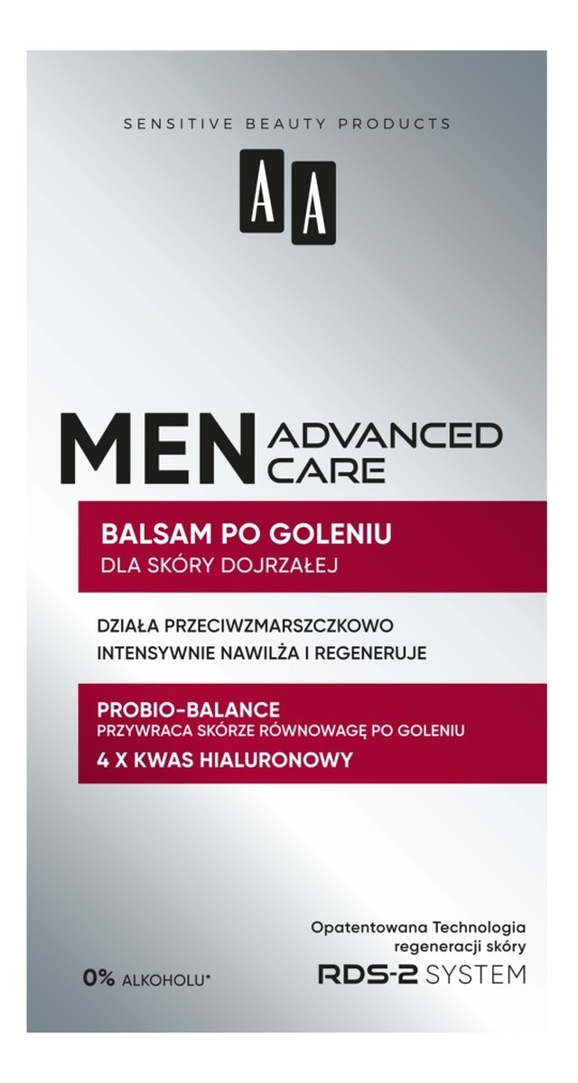 Balsam po goleniu dla skóry dojrzałej