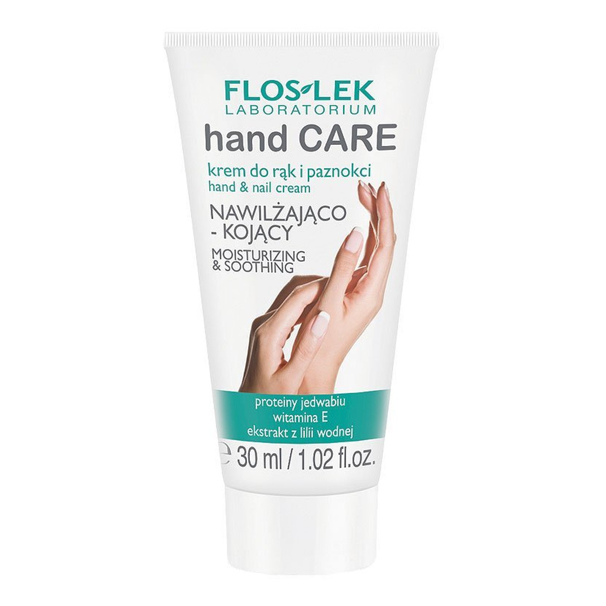 FlosLek Laboratorium Krem Do Rąk i Paznokci Nawilżająco - Kojący 30ml