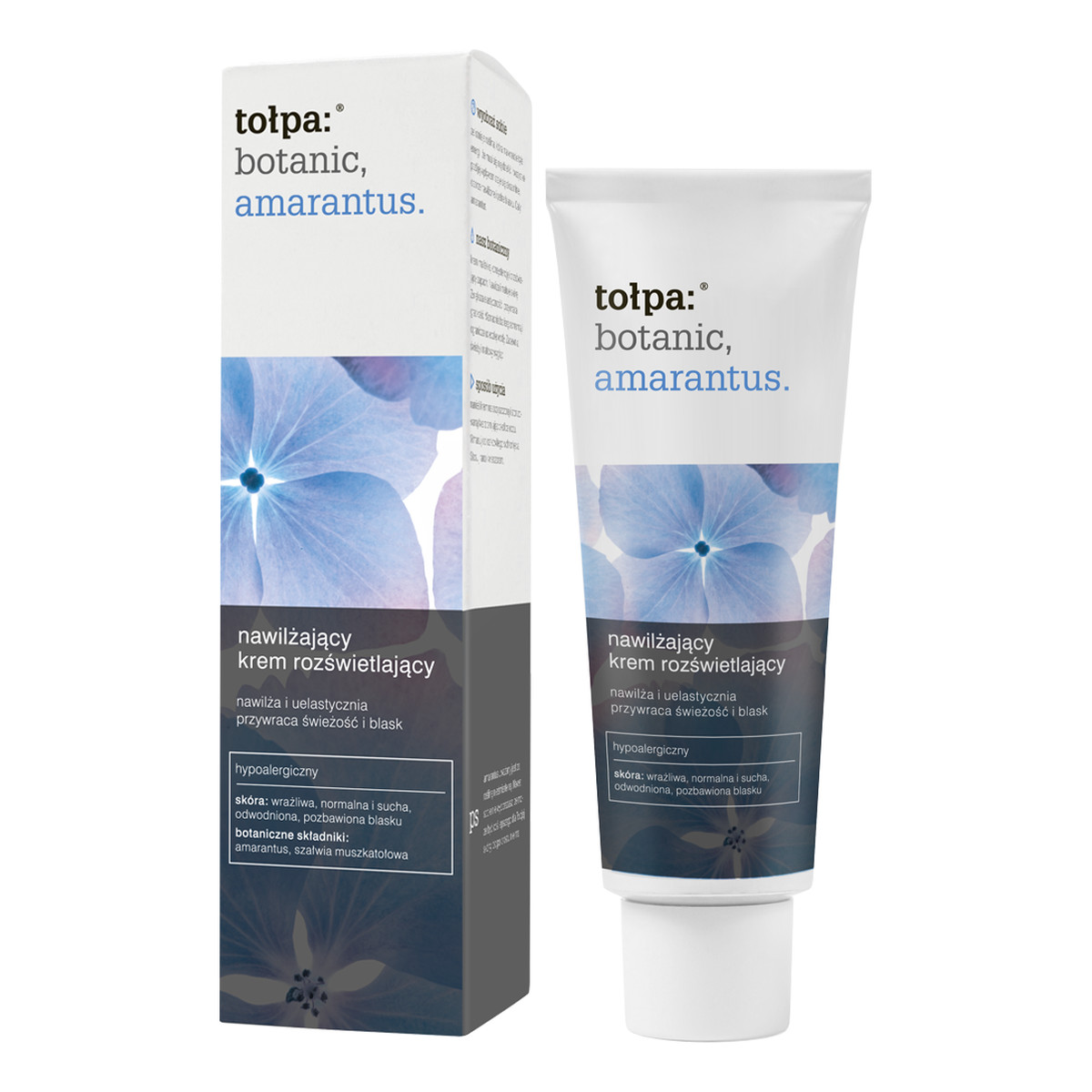 Tołpa Amarantus Botanic Nawilżający Krem Rozświetlający Na Dzień 40ml