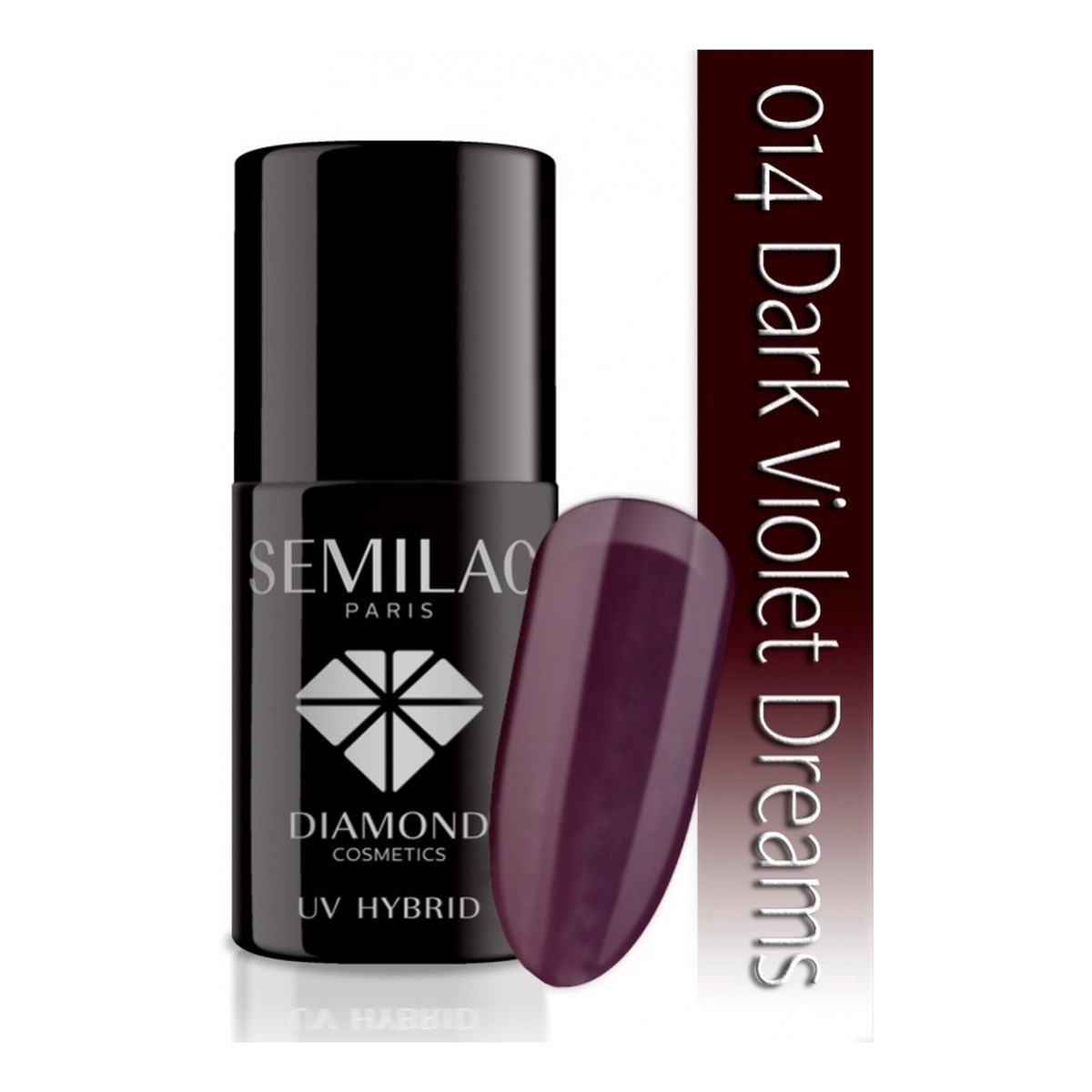 Semilac Allure Lakier Hybrydowy Do Paznokci 7ml