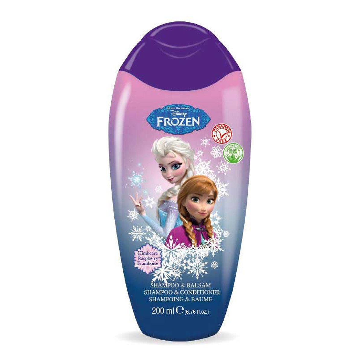 Disney frozen szampon i odżywka do włosów raspberry 200ml