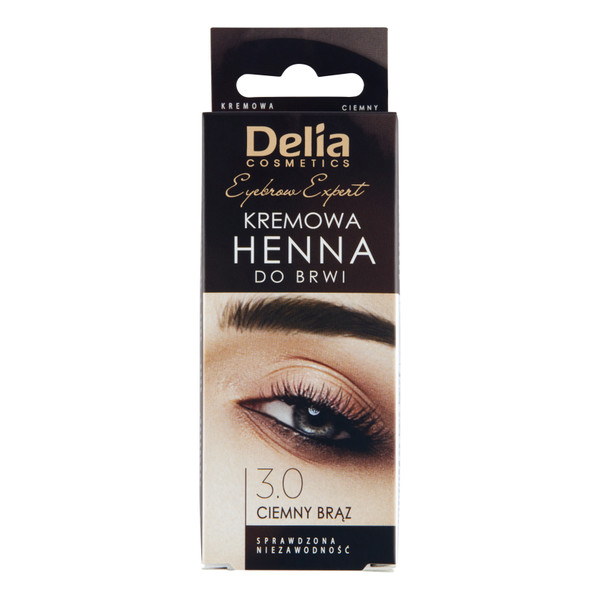 Delia Cosmetics Henna Henna w Kremie Do Brwi 15ml