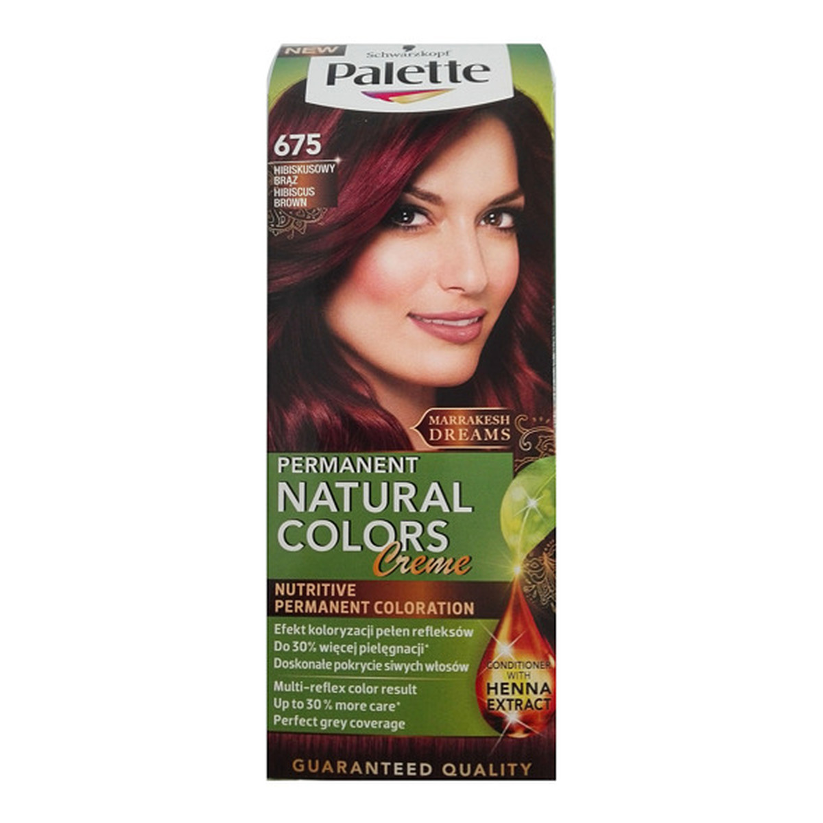 Palette Natural Colors Permanent Farba Do Włosów 110ml