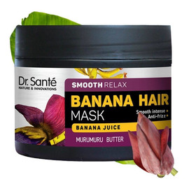 Wygładzająca maska do włosów Banan & Olejek Murumuru