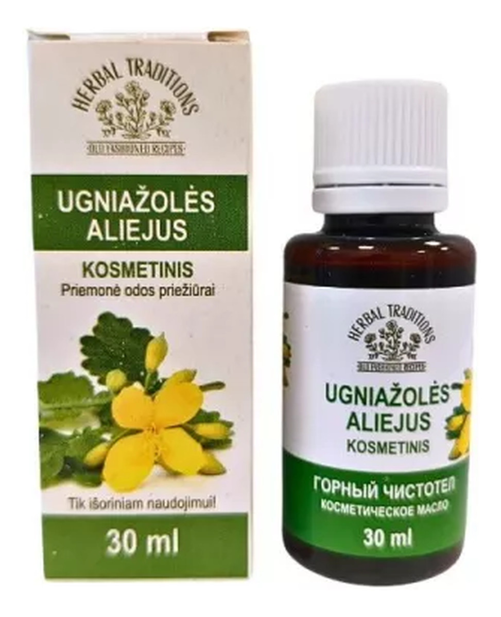 Olejek kosmetyczny z glistnika