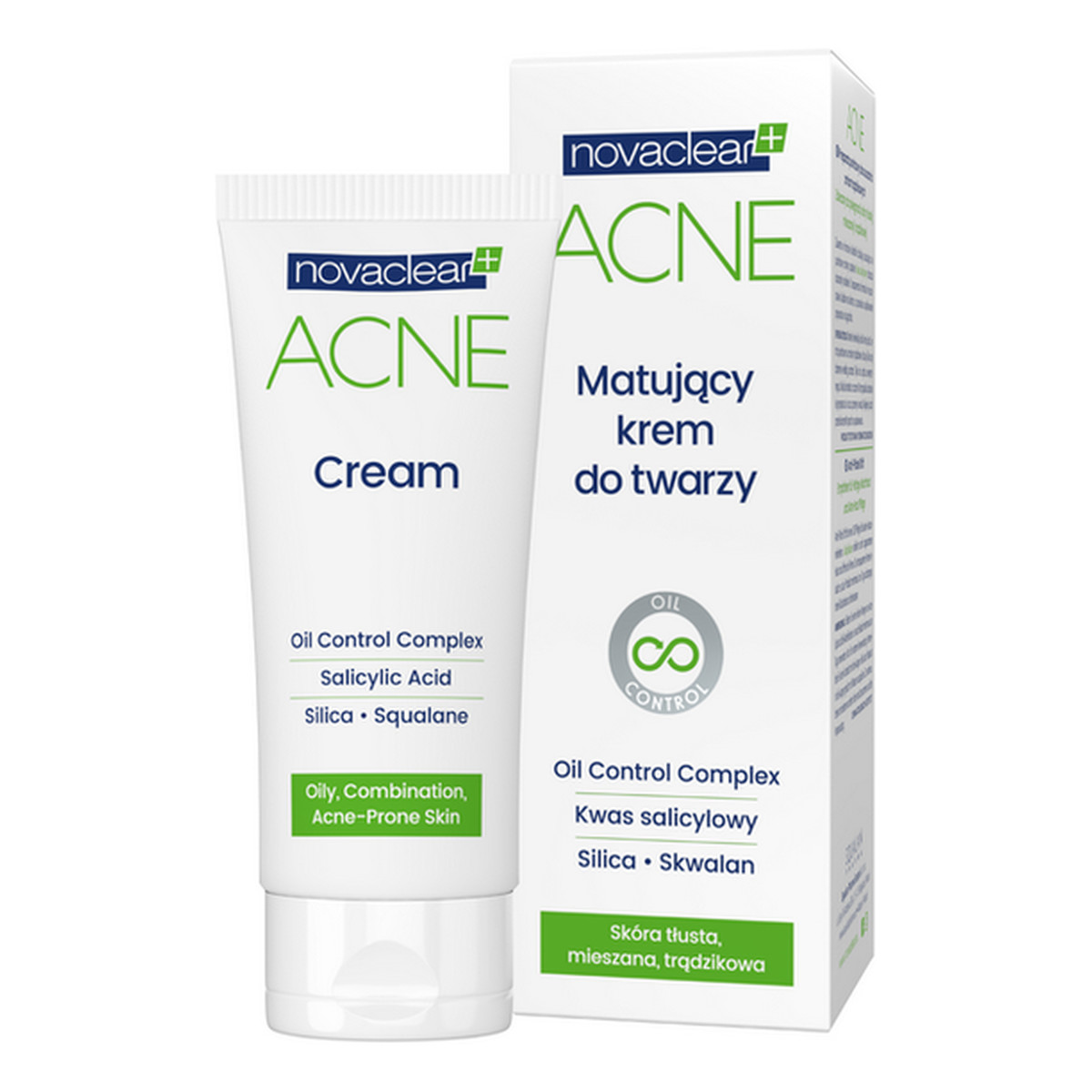 Novaclear Acne Matujący krem do twarzy 40ml