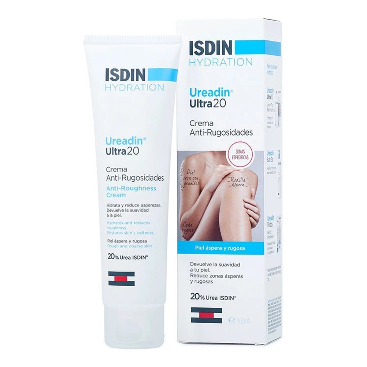 Isdin Ureadin Ultra 20 Emolient Ultra-Hydrating Cream Krem przywracający miękkość skórze suchej i szorstkiej 100ml