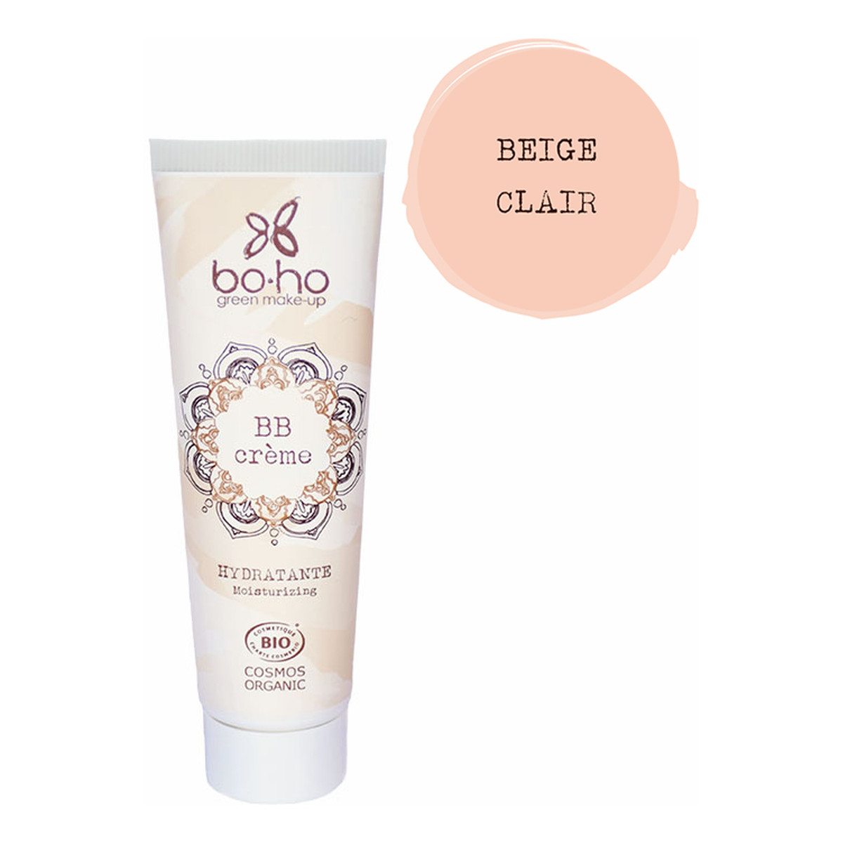 Boho Green Make Up BB Creme Organiczny krem BB o lekkiej nawilżającej formule 30ml