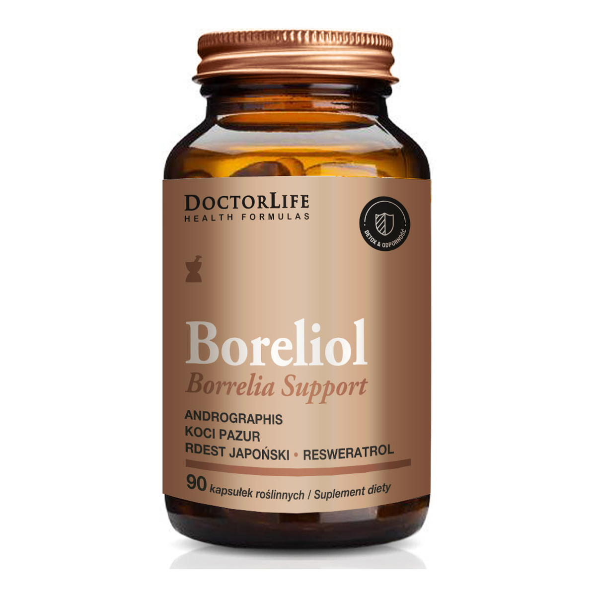Doctor Life Boreliol borrelia support suplement diety 90 kapsułek