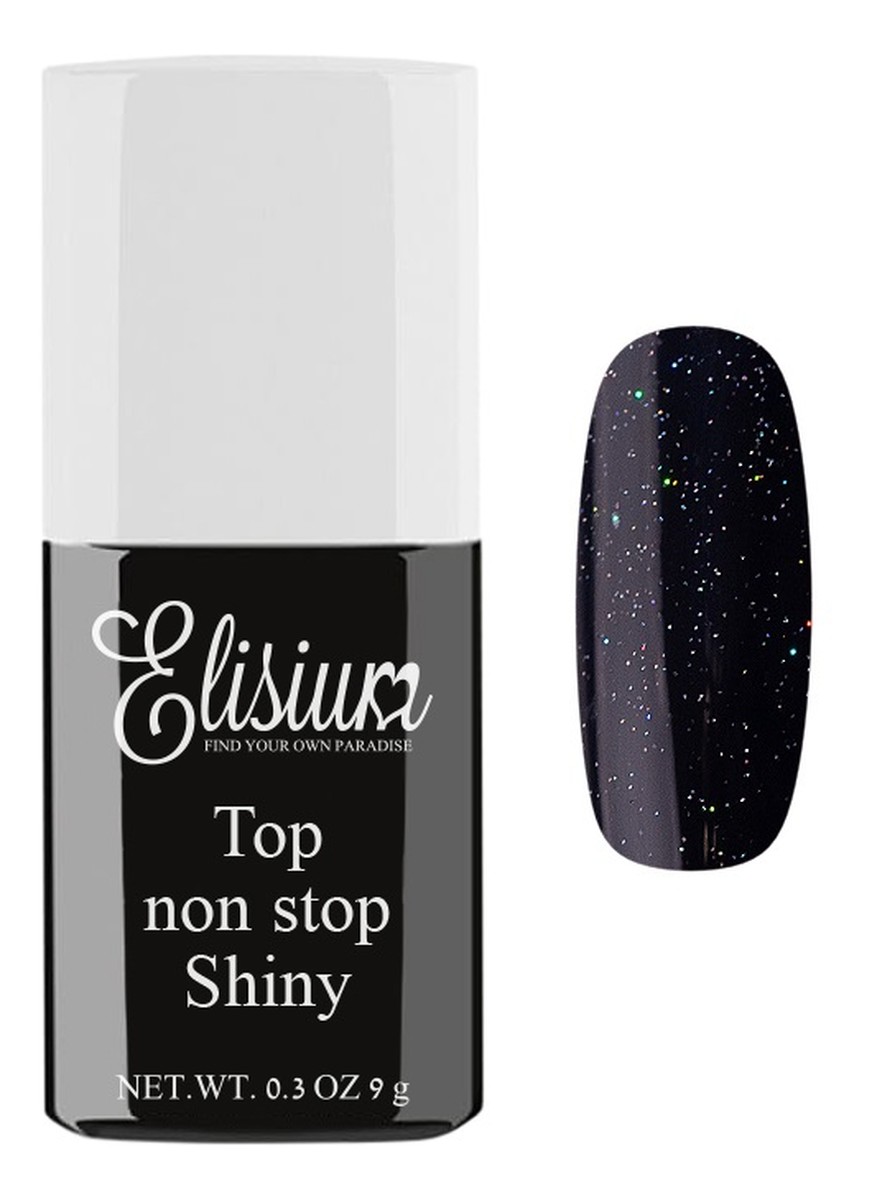 Top Coat Top do lakieru hybrydowego Non Stop Shiny