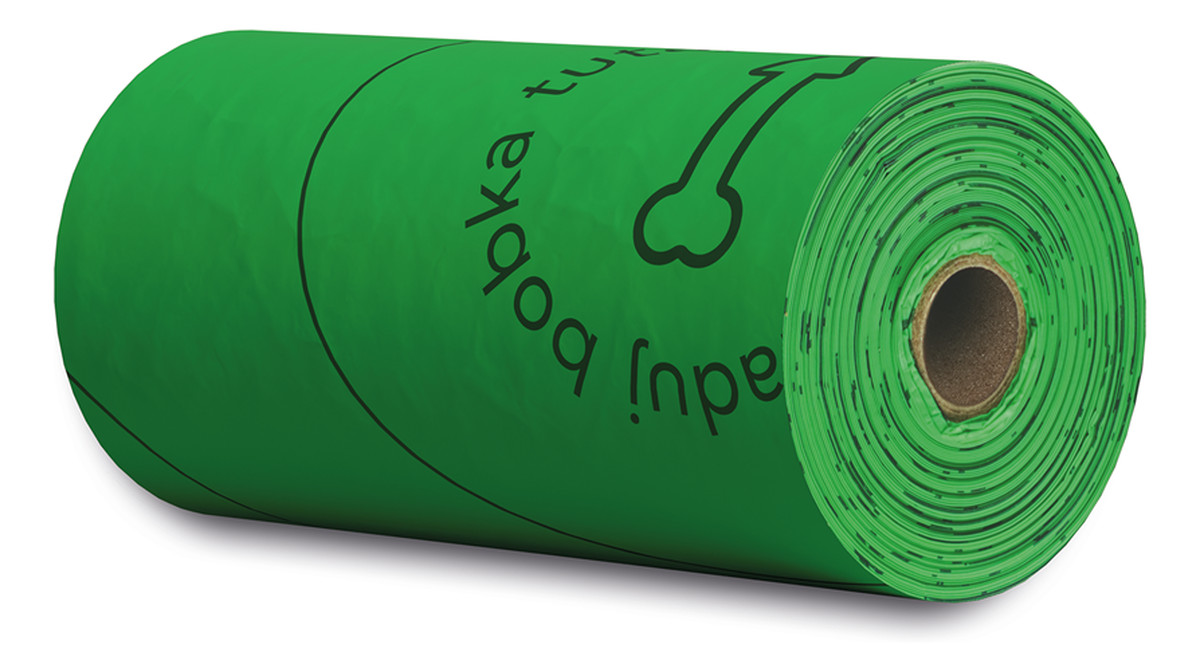 Poop bag worki na odchody 1 rolka 15 worków