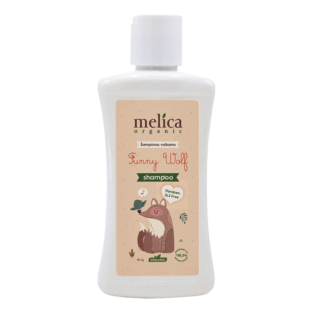 Melica Organic Funny wolf szampon dla dzieci 300ml