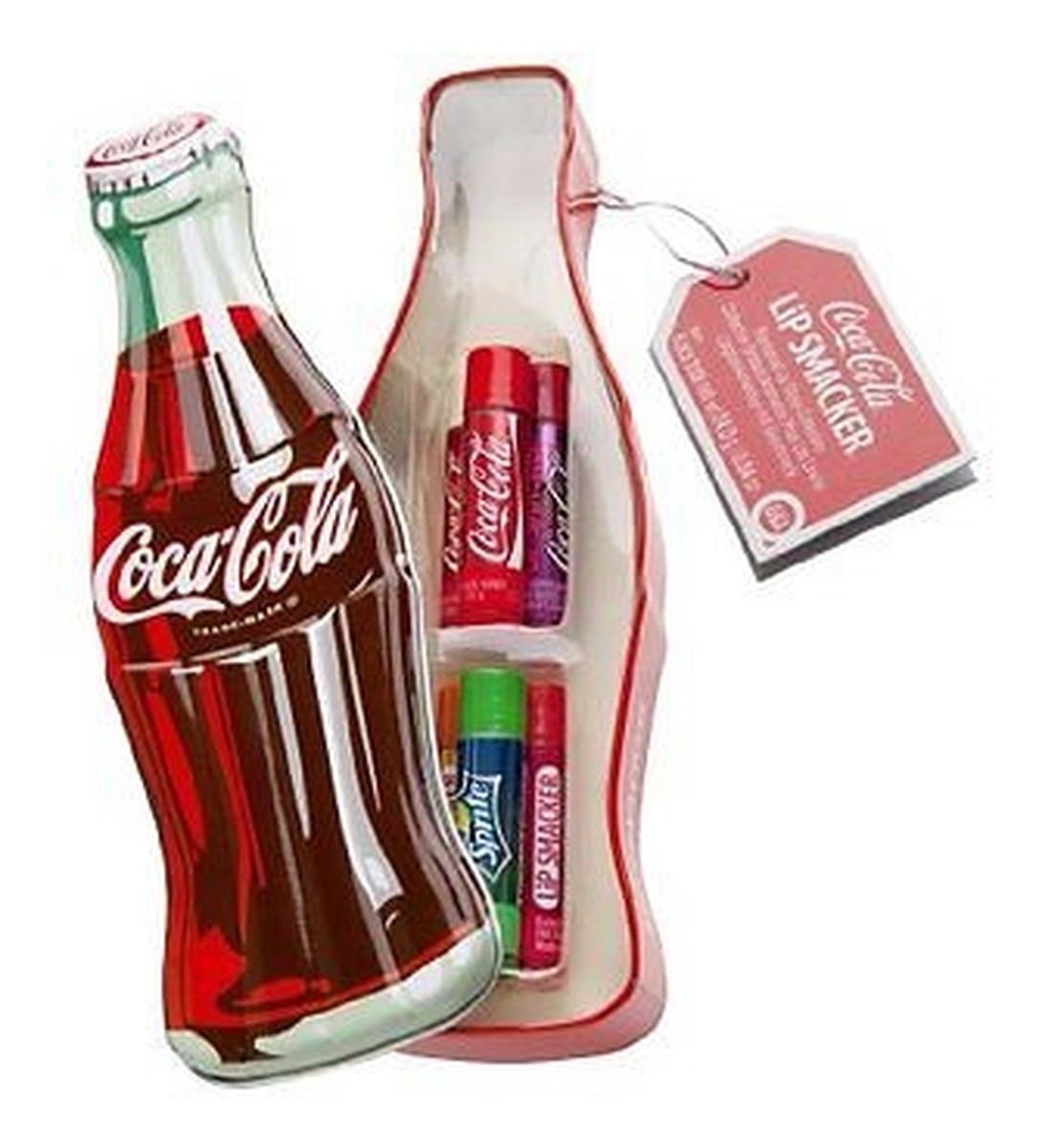 Flavoured lip balm collection błyszczyki do ust coca-cola mix butelka 6x4g