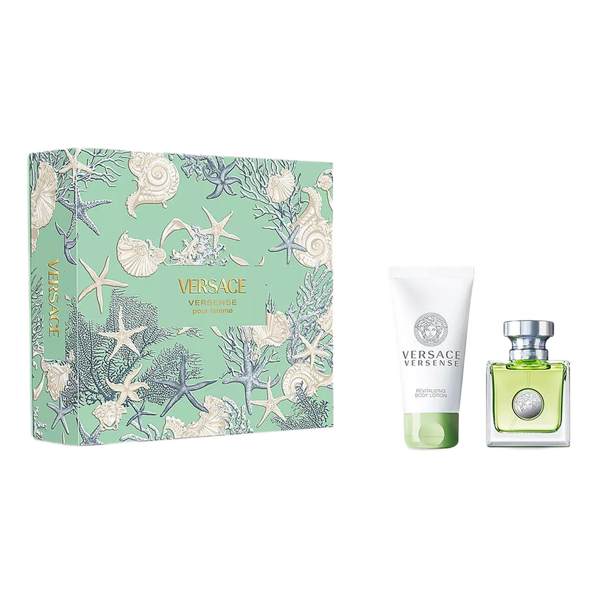 Versace Versense zestaw woda toaletowa spray 30ml + balsam do ciała 50ml