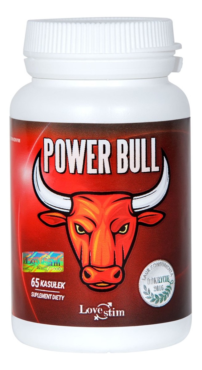 Power bull suplement diety na erekcję 65 kapsułek