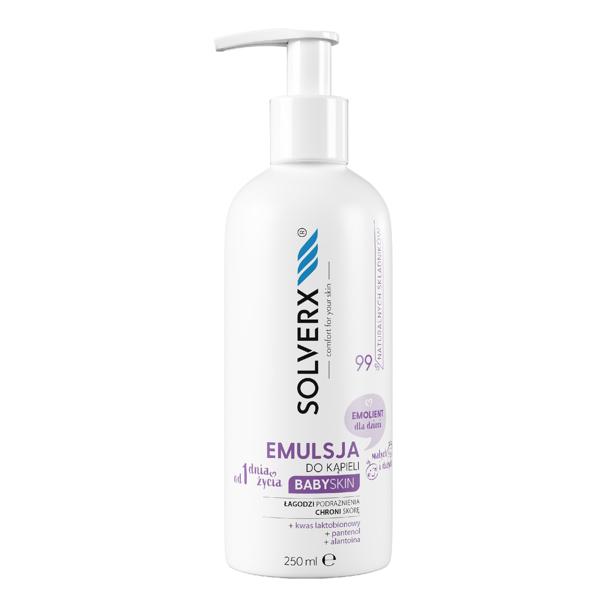 Solverx Baby Skin Emulsja do kąpieli 250ml