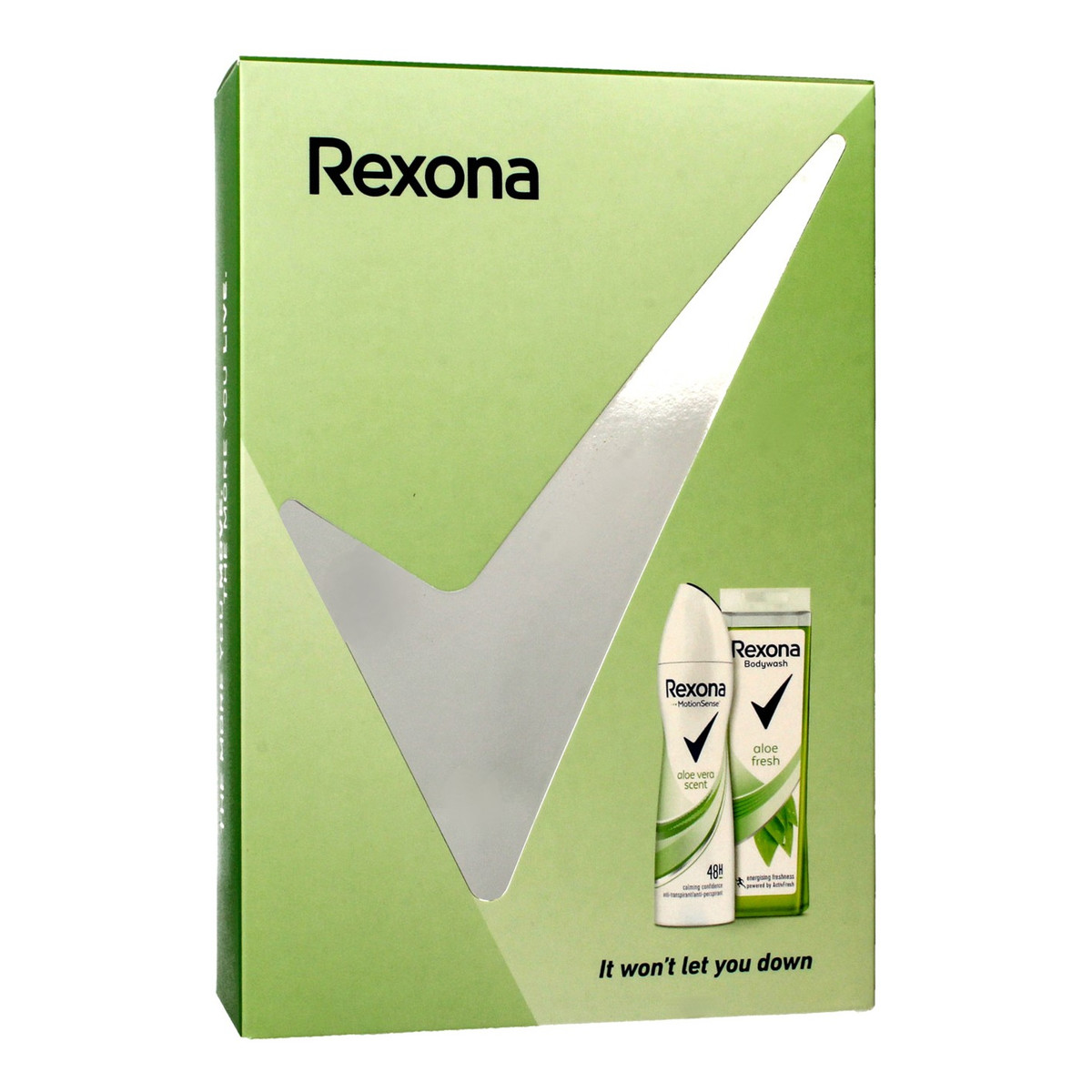Rexona Aloe Vera i Freshness & Care Zestaw kosmetyków dezodorant spray 150ml+ żel pod prysznic 250ml 400ml