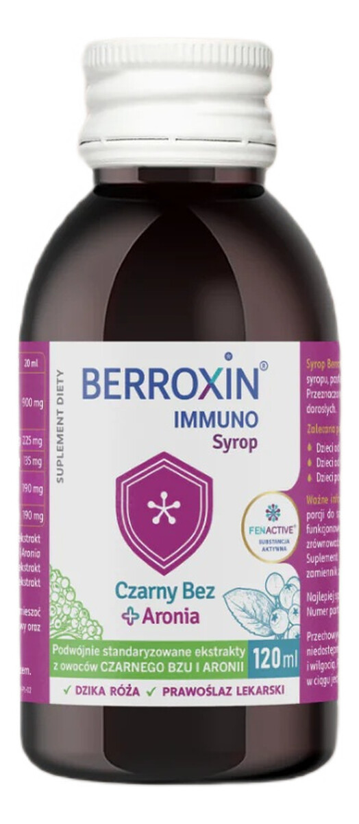 Berroxin immuno syrop na odporność
