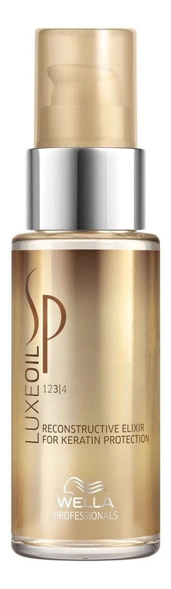 Sp luxe oil reconstructive elixir eliksir odbudowujący do włosów