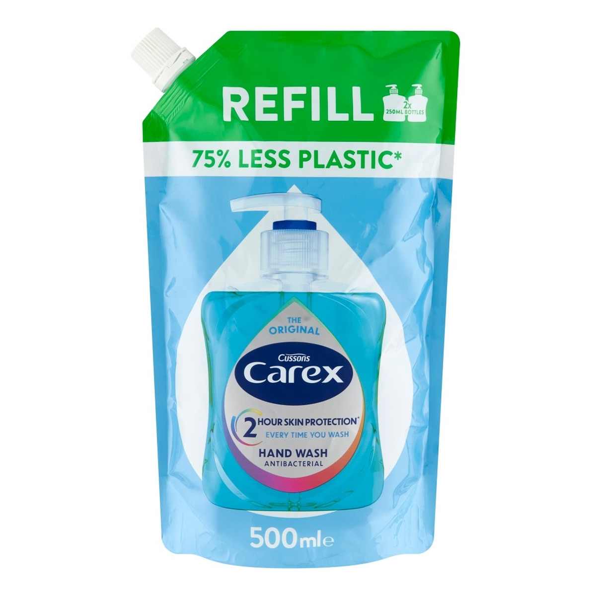 Carex Mydło antybakteryjne w płynie the original-zapas 500ml