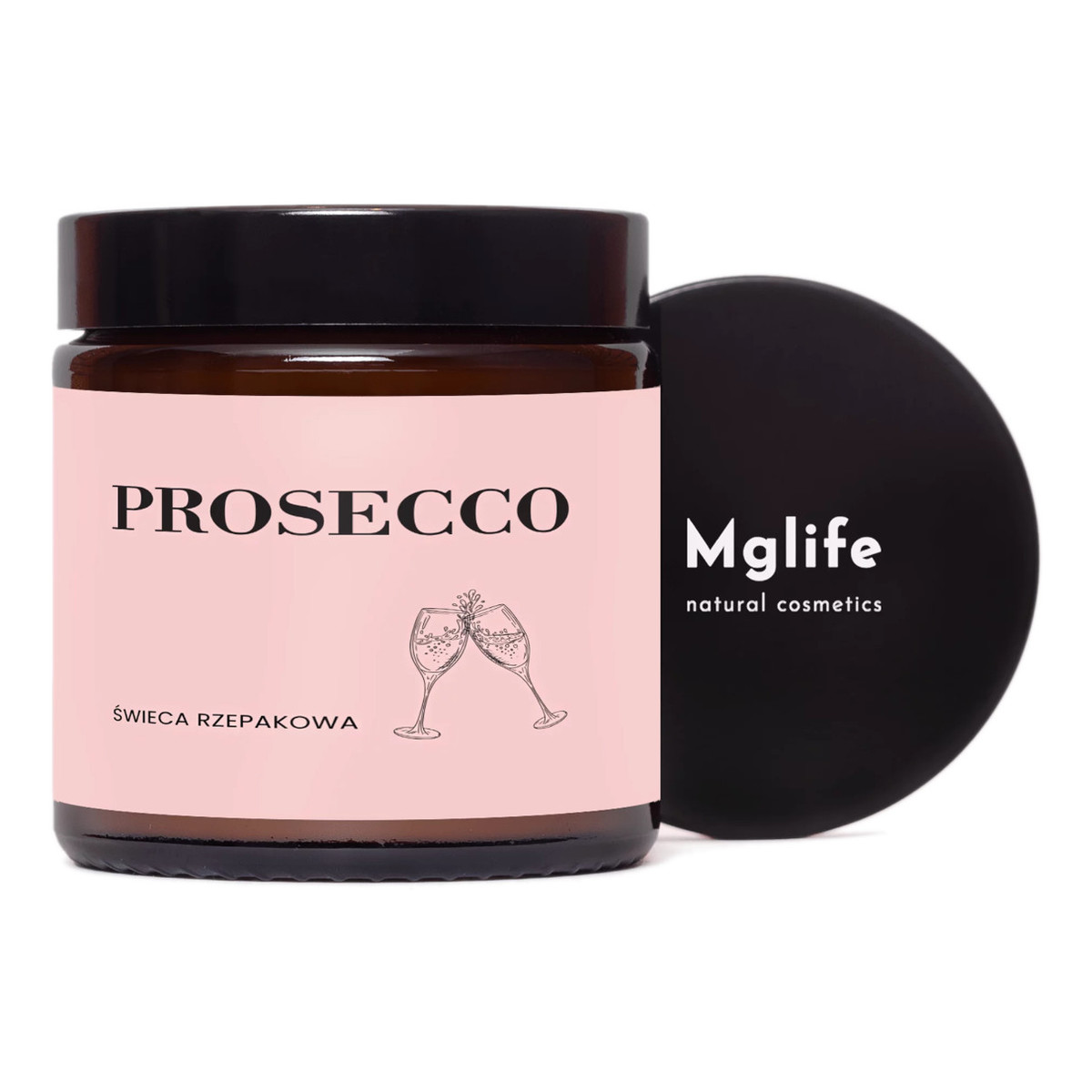 Mglife Świeca zapachowa Prosecco 120ml
