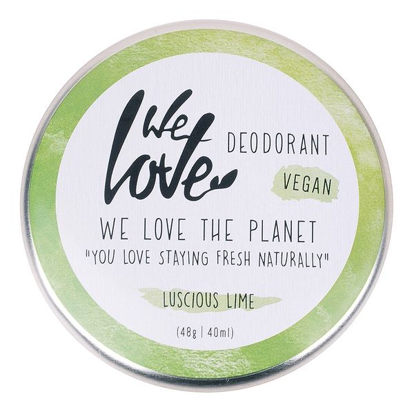 We Love The Planet Naturalny dezodorant w kremie Luscious Lime 48g