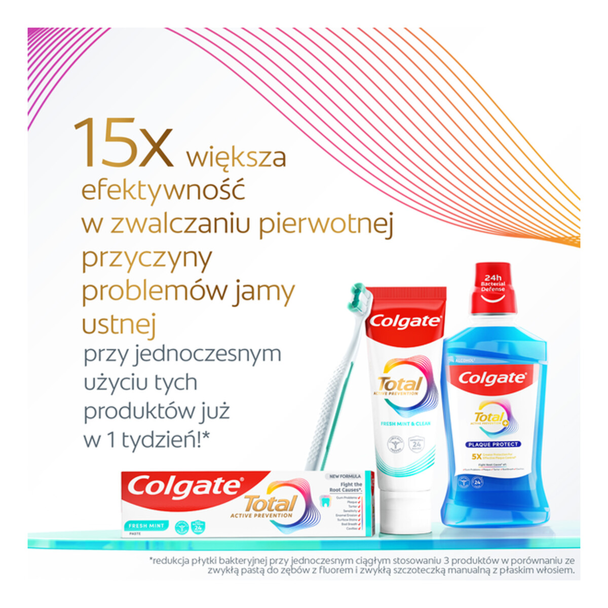 Colgate Total Aktywna Świeżość Pasta do Mycia Zębów 75ml