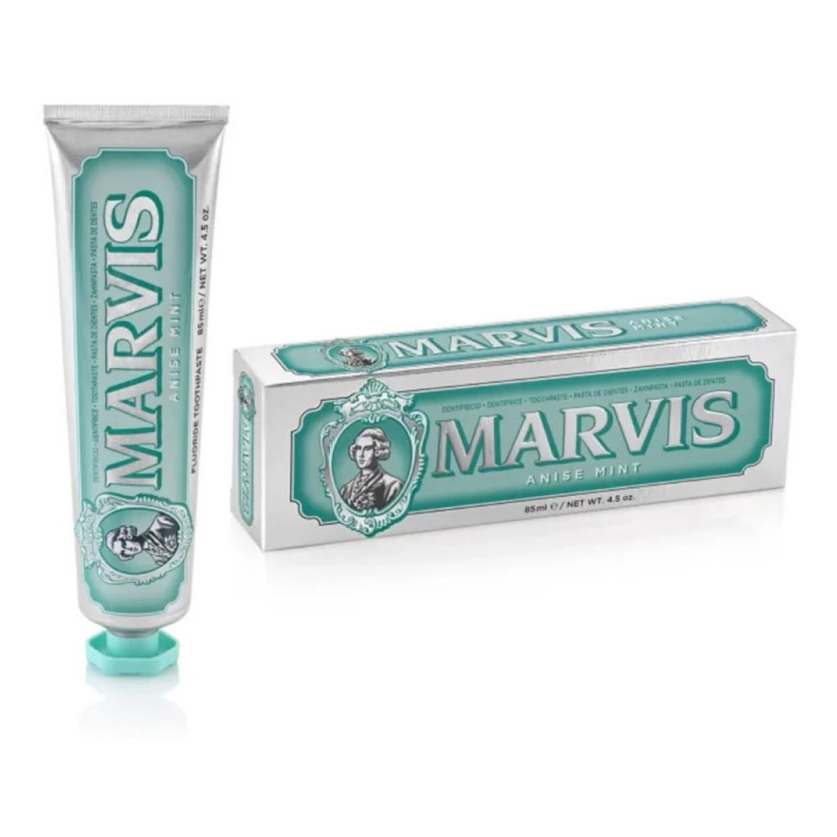 Marvis Fluoride toothpaste pasta do zębów z fluorem anise mint 85ml