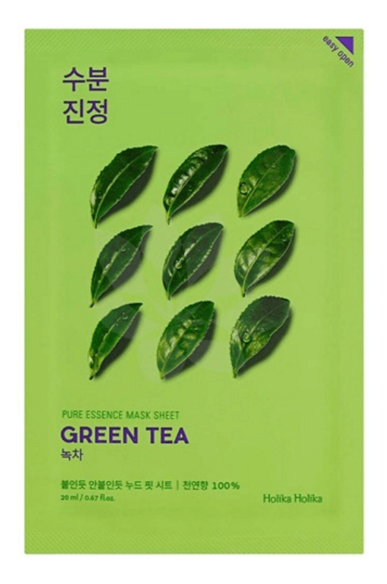 Green Tea maseczka z ekstraktem z zielonej herbaty łagodząca 1 sztuka