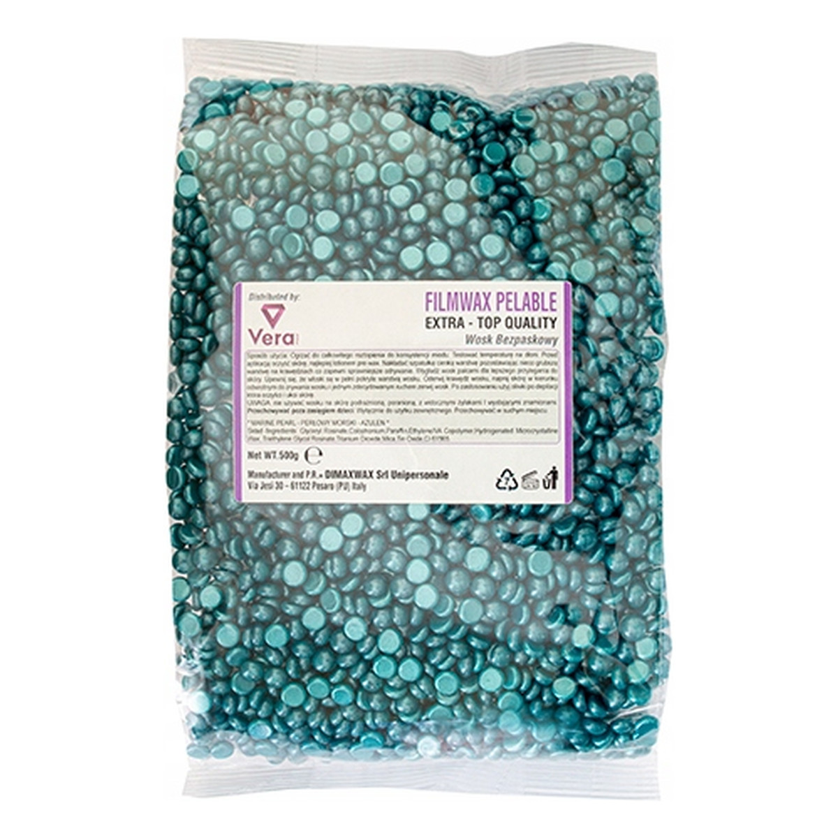 Dimax Wosk bezpaskowy w granulkach Zielony 500g