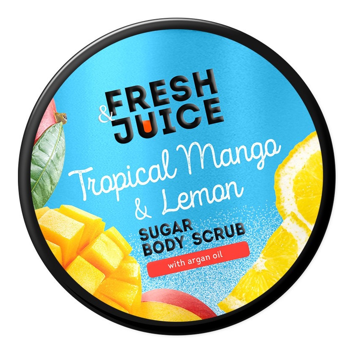 ELFA PHARM Fresh juice cukrowy peeling do ciała tropikalne mango i cytryna 200ml