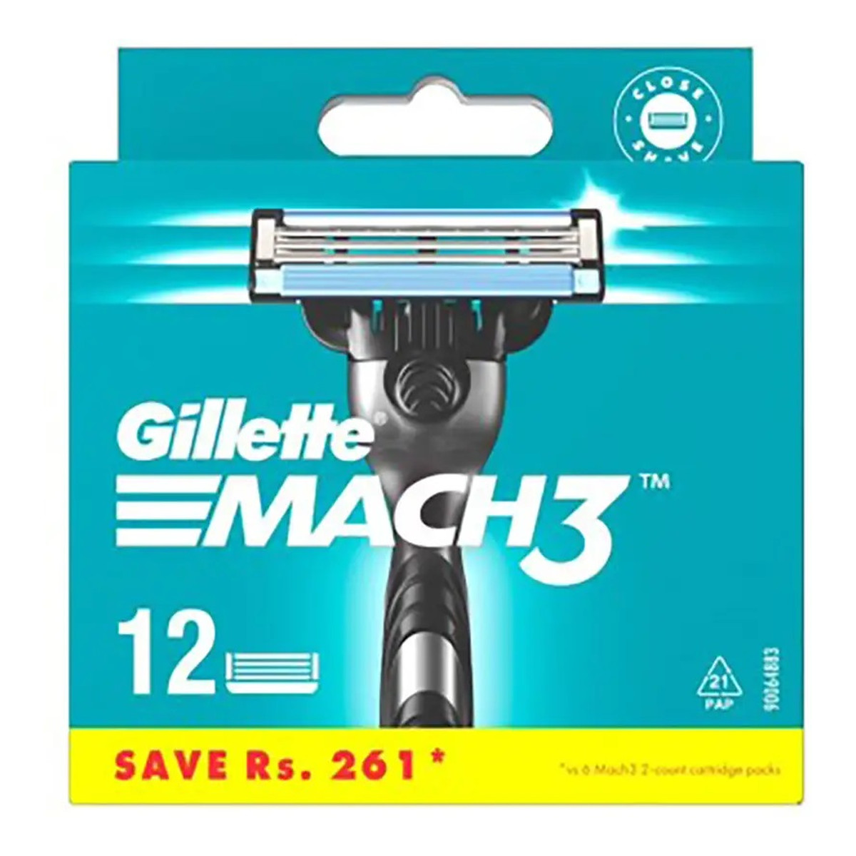 Gillette Mach3 wymienne ostrza do maszynki do golenia 12szt