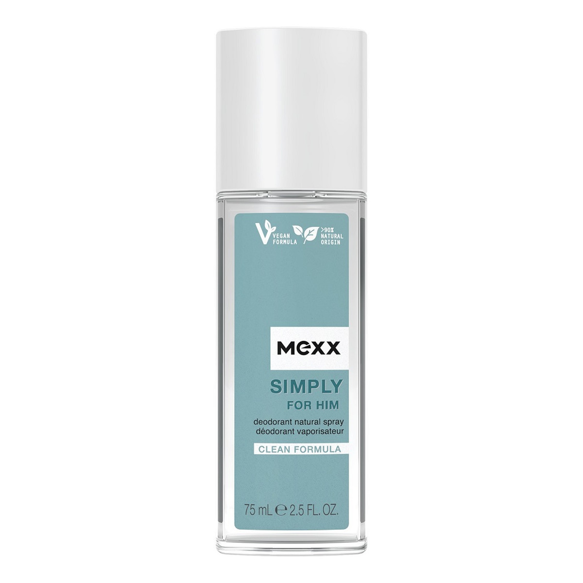 Mexx Simply For Him Dezodorant w naturalnym sprayu 75ml