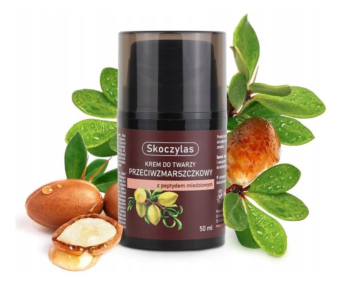 Krem do twarzy z peptydem miedziowym
