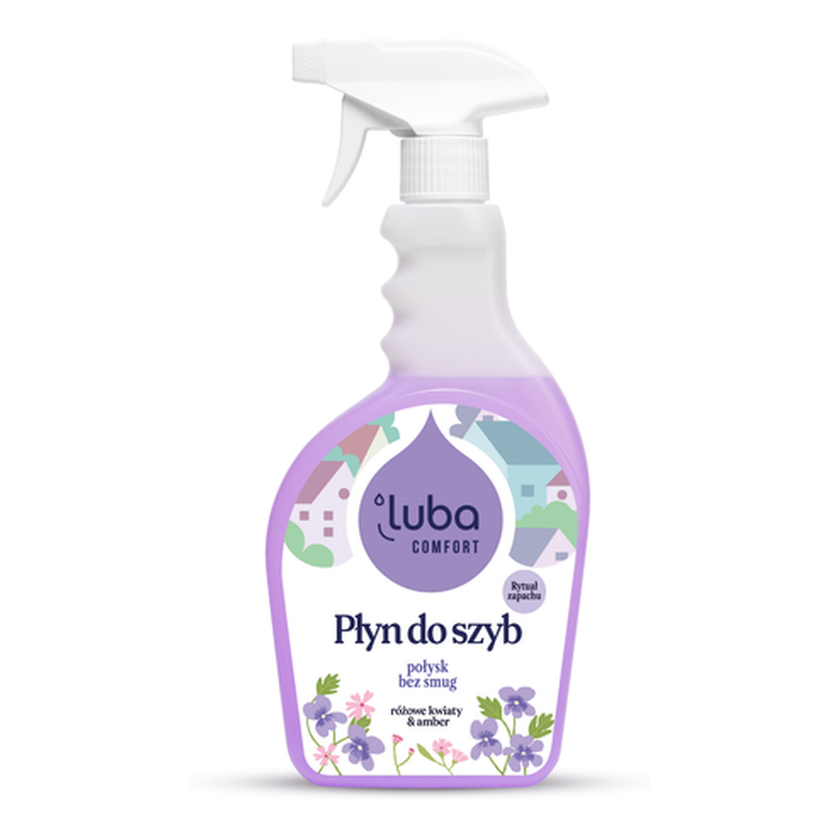 Luba Comfort Lawenda & Amber Perfumowany płyn do szyb 500ml