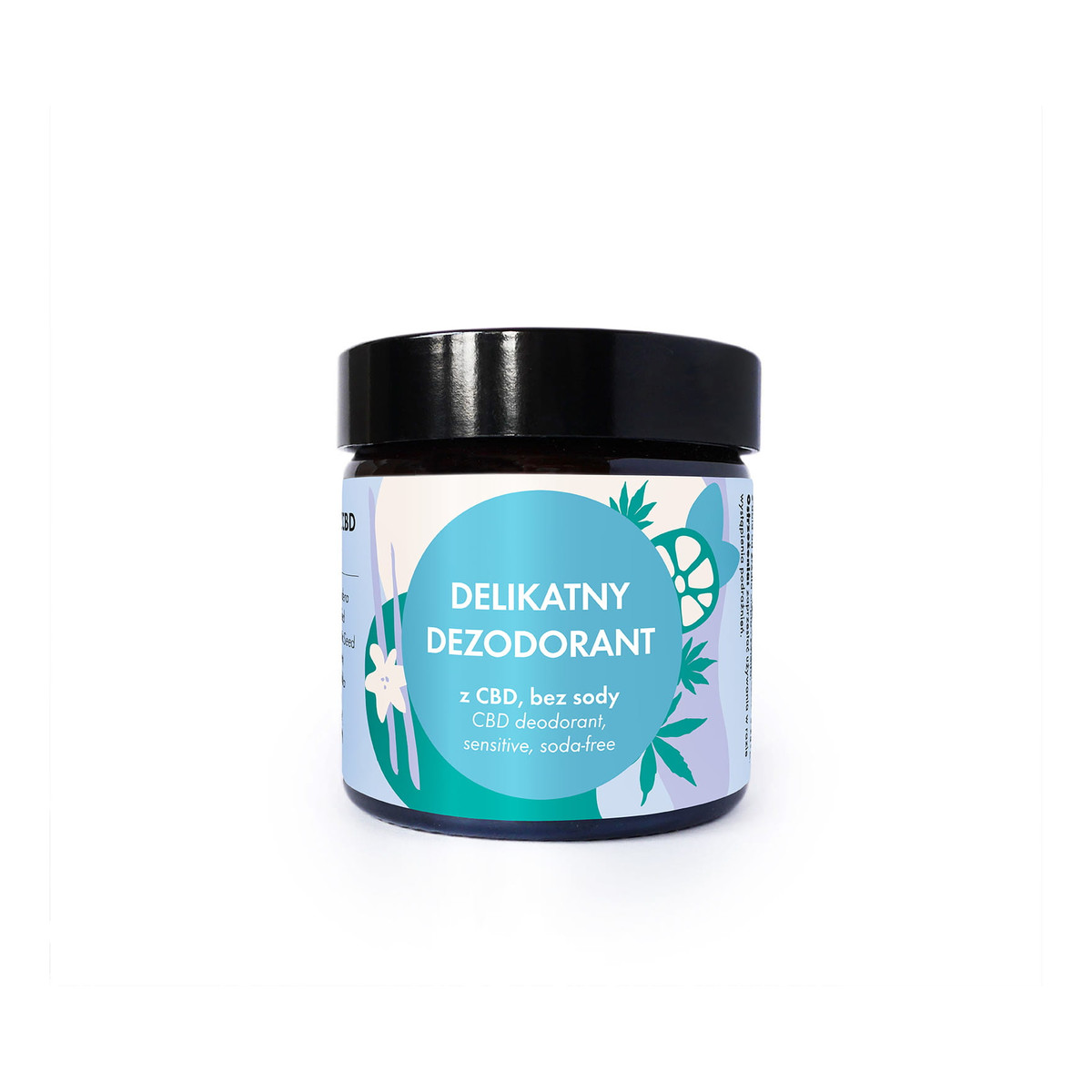 Lullalove Delikatny dezodorant z CBD 60ml