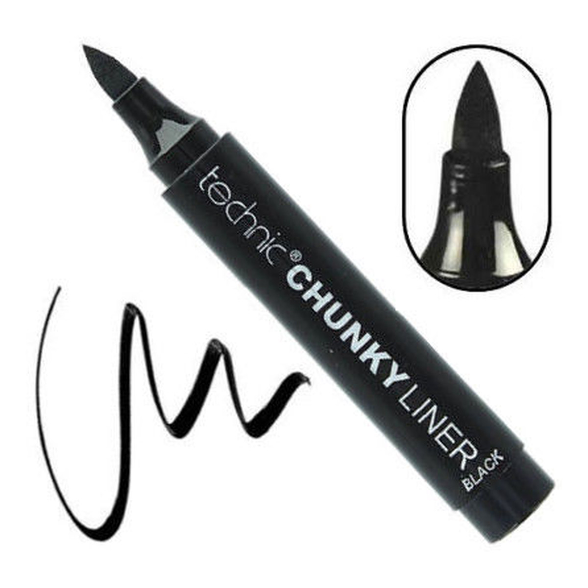 Technic Chunky EYELINER CZARNY W PISAKU GRUBY
