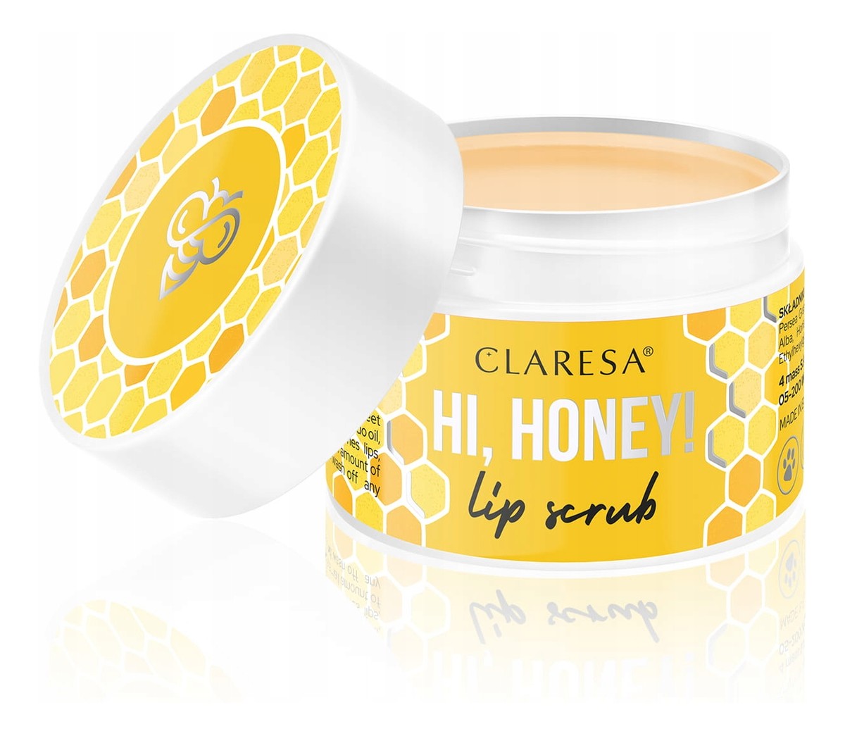 Odżywczy miodowy peeling do ust Hi Honey!