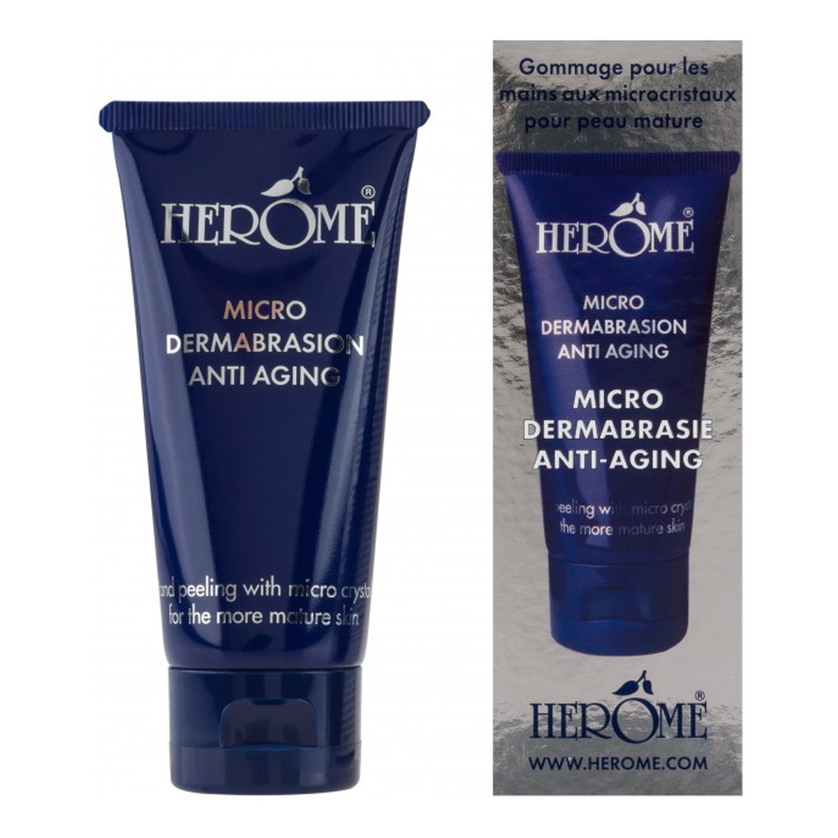 Herome Micro Dermabrasion mikrodermabrazja przeciwstarzeniowa peeling do rąk 55ml