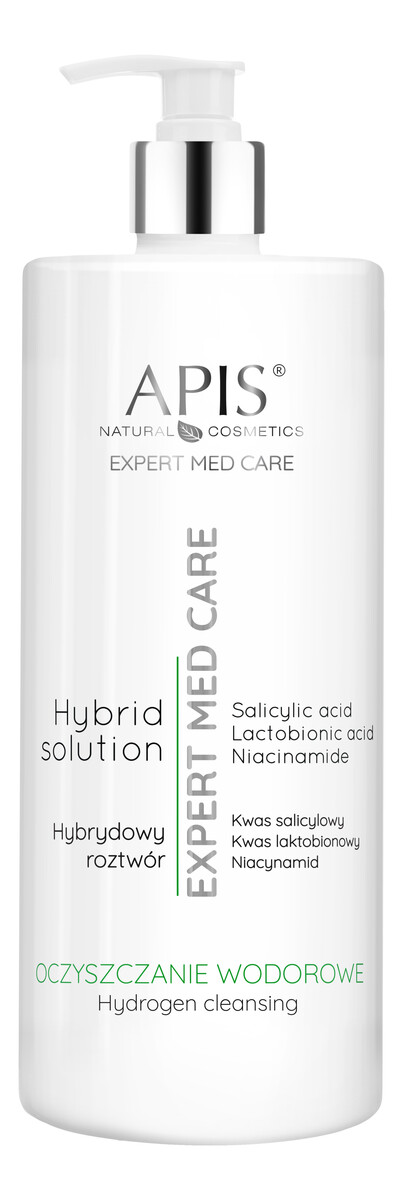 Hybrydowy roztwór z kwasem salicylowym, laktobionowym i niacynamidem