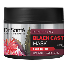 Black castor oil mask regenerująca maska do włosów z olejem rycynowym