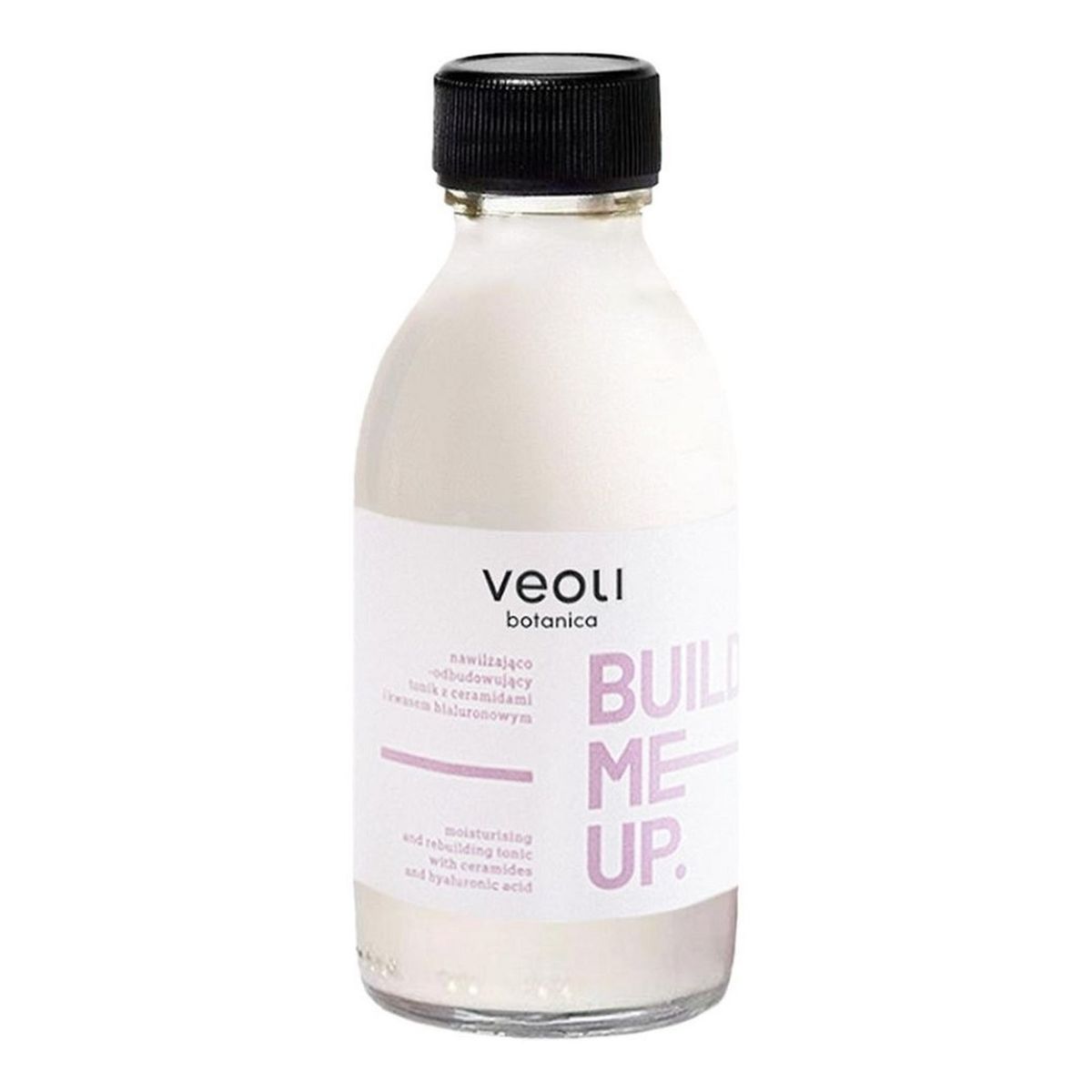 Veoli Botanica Build me up nawilżająco-odbudowujący tonik z ceramidami i kwasem hialuronowym 150ml