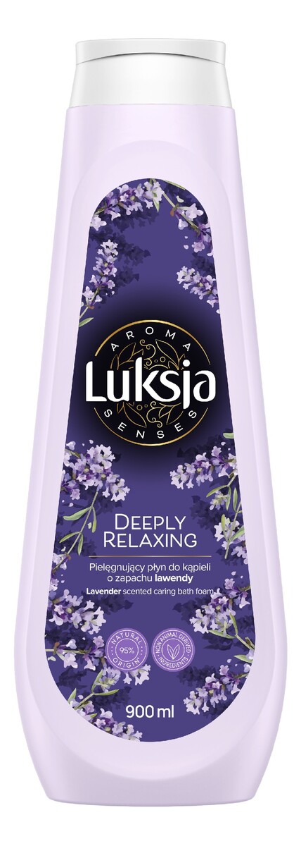 Deeply Relaxing Pielęgnujący płyn do kąpieli o zapachu lawendy