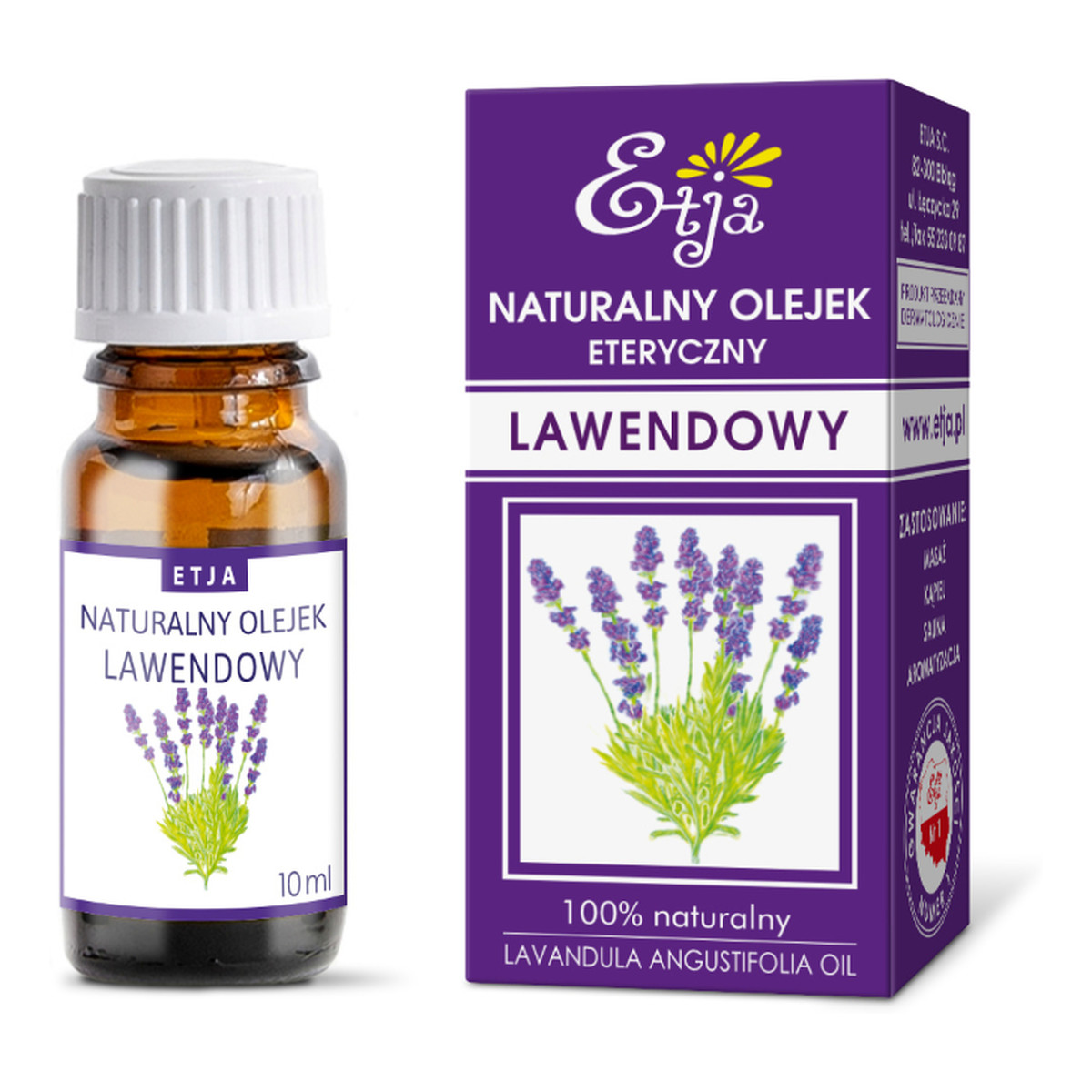 Etja Olejek Eteryczny Lawendowy 10ml