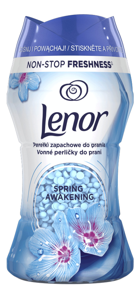 Perełki do prania o zapachu wiosennych kwiatów